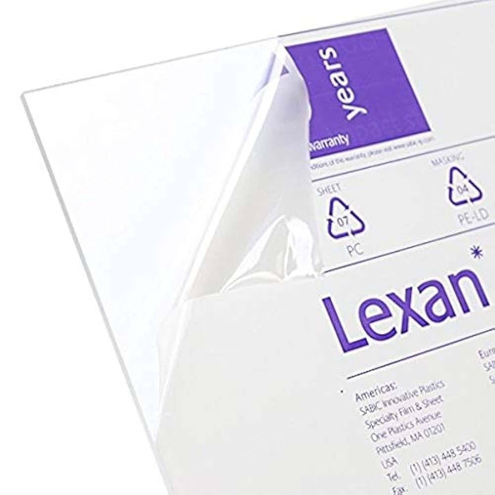 Polycarbonate - Lexan - 3/8ths
